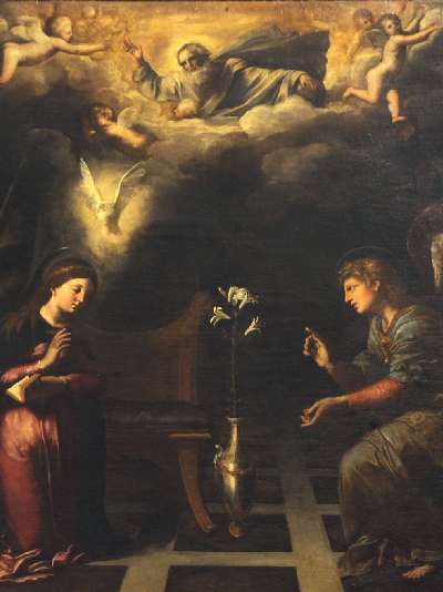 annunciazione colonna